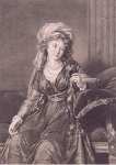Morghen Guglielmo Portrait of Countess Catherine Skavronskaya  - Hermitage